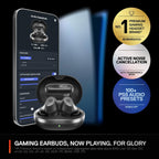 SteelSeries 61680 Arctis GameBuds - Wireless ANC Gaming Earbuds