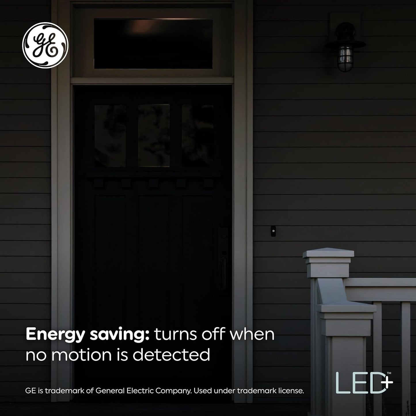 GE 93129313 Motion Sensor LED Light Bulbs 2-Pack