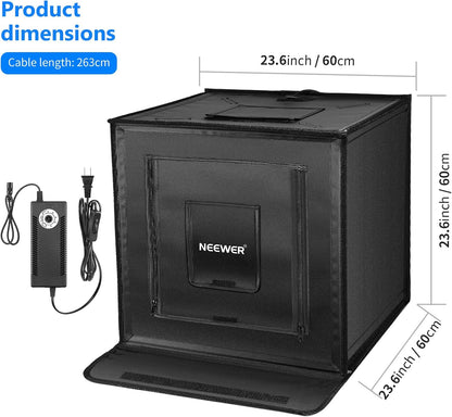 Neewer 10095172 24" Portable Photo Studio Light Box