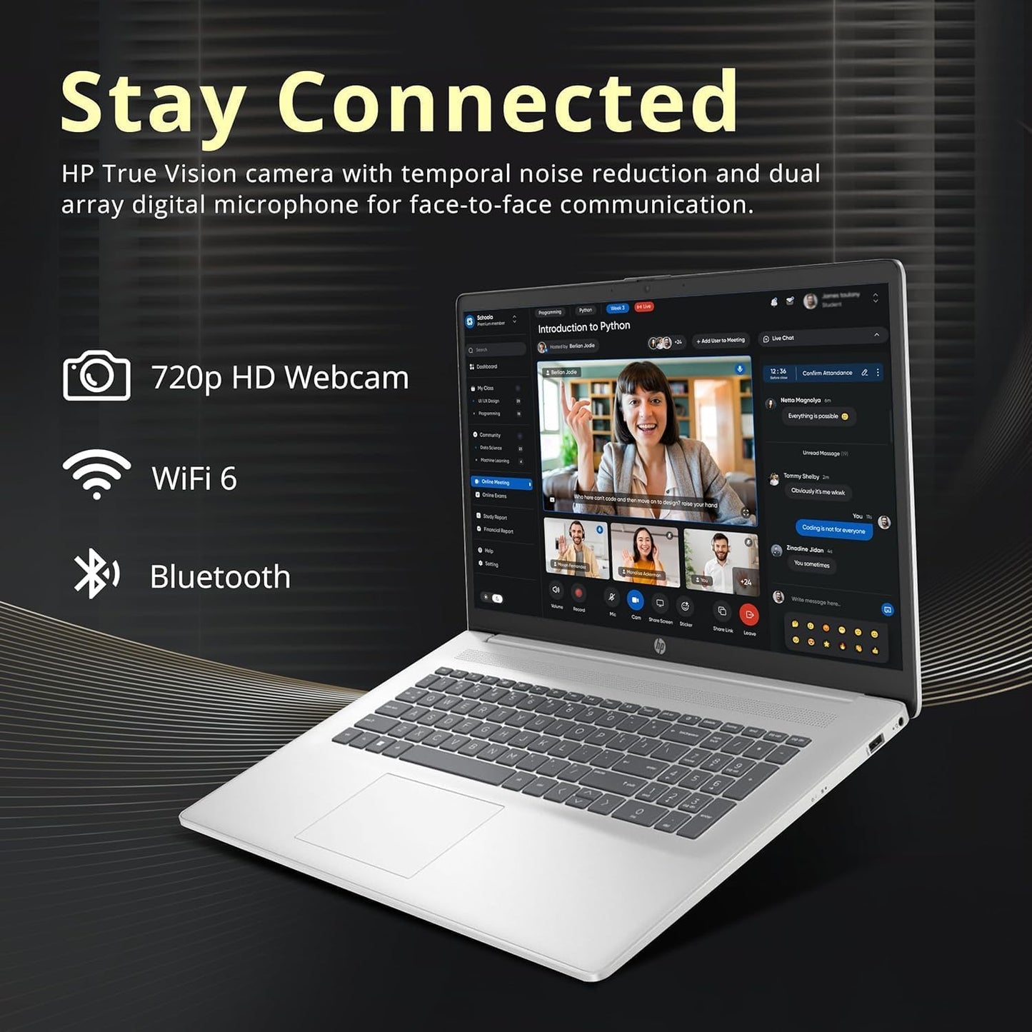 HP HP Business Laptop 17.3" Ryzen 5 Laptop