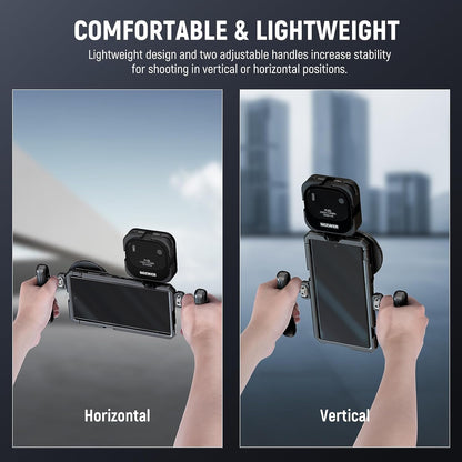 Neewer S23 Ultra Cage Video Rig Dual Handles 67mm