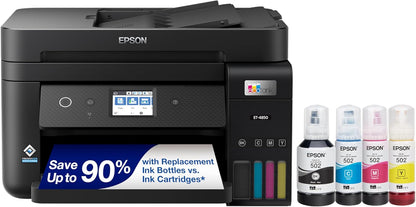 Epson C11CJ60201-N EcoTank ET-4850 Wireless All-in-One (Renewed Premium)
