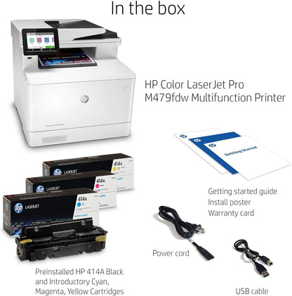 HP M479fdw Color LaserJet Pro Printer Renewed