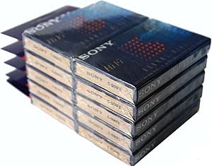 Sony C-60HFB Standard Blank Audio HiFi Cassettes (10 Pack)