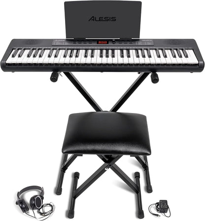 Alesis MELODY61 MK4 Beginner Keyboard Piano Bundle