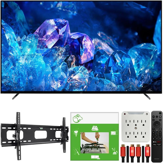 Sony E23SNXR65A80K 65" 4K OLED TV Installation Bundle