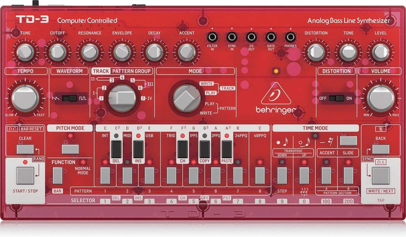Behringer 000-EDT04-00010 TD-3-SB Analog Bass Synthesizer — main product image