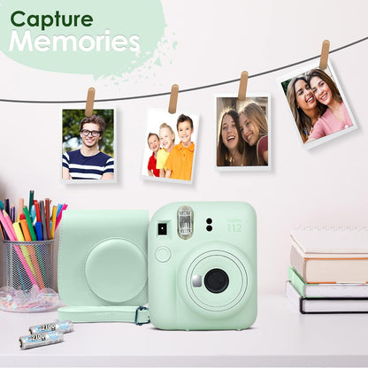 Fujifilm Instax Mini 12 Camera with Film & Accessories Bundle
