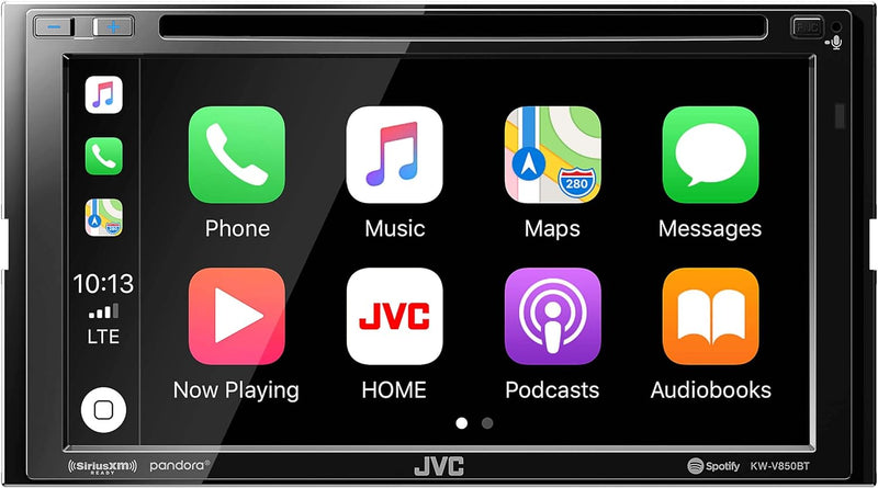 JVC KW-V850BT CarPlay Android Auto Car Radio — main product image