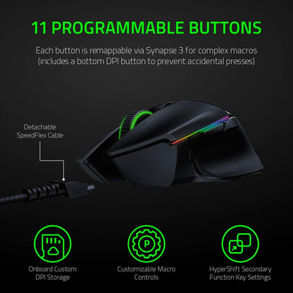 Razer Basilisk Ultimate HyperSpeed Wireless Gaming Mouse