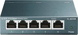 TP-Link TL-SG105 5-Port Gigabit Ethernet Switch — main product image