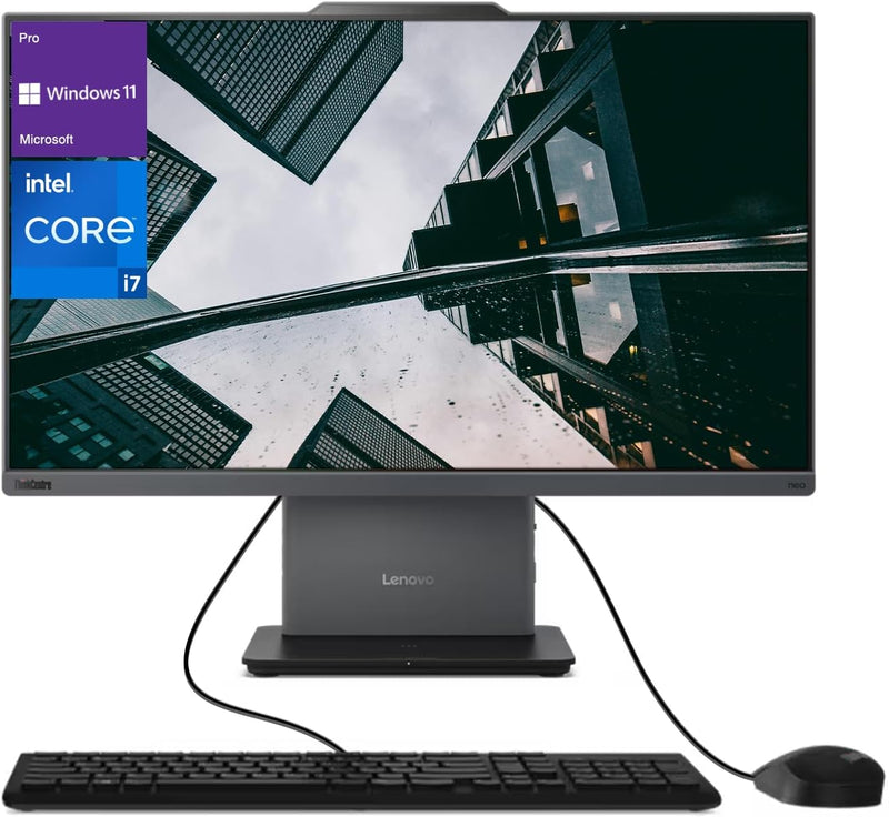 Lenovo 10R8 ThinkCentre Neo 50a i7 All-in-One Desktop — main product image