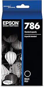 Epson T786120-S DURABrite Black Ink Cartridge