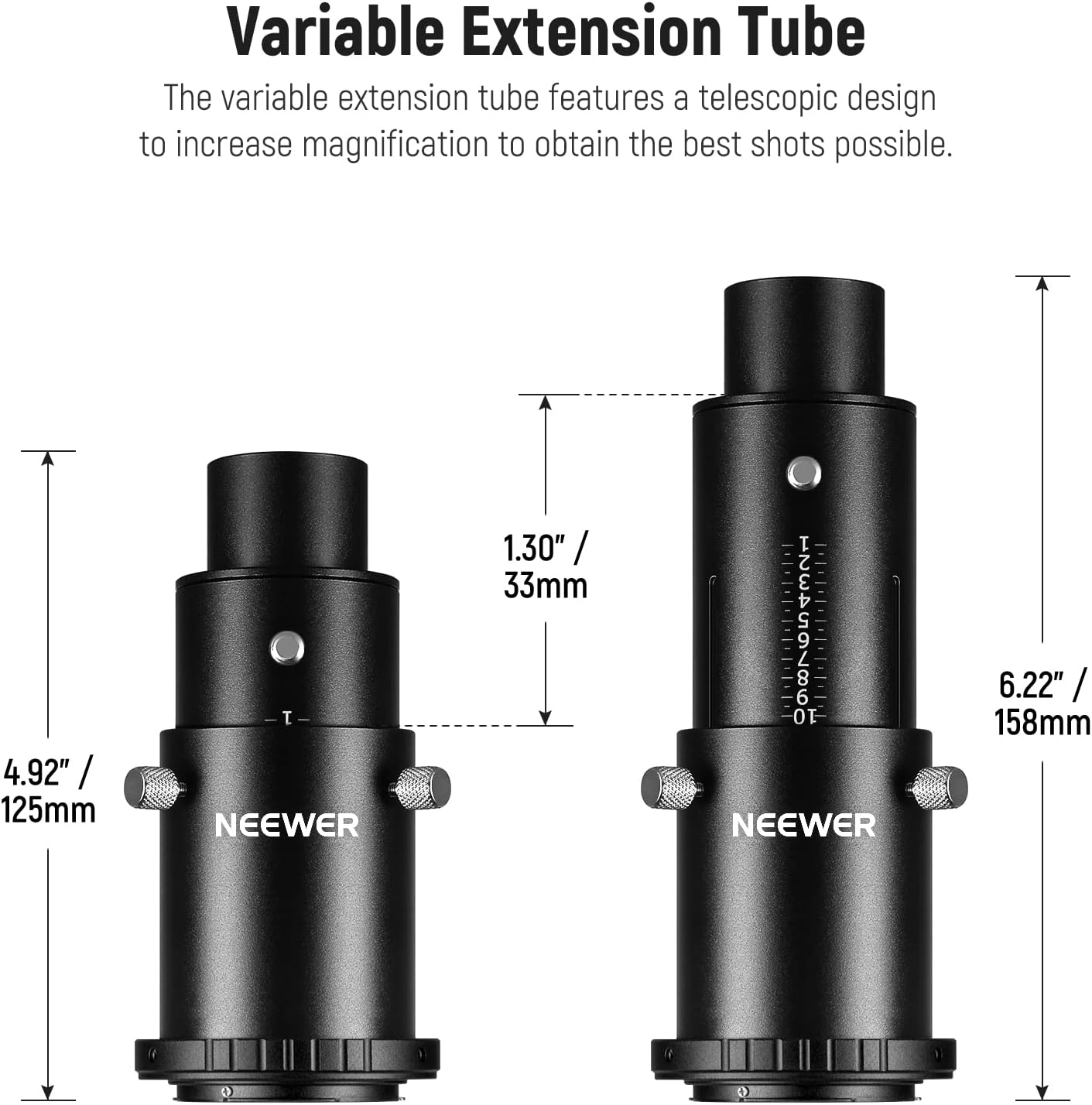 Neewer 33000021 Telescope Camera Adapter Kit - Nikon