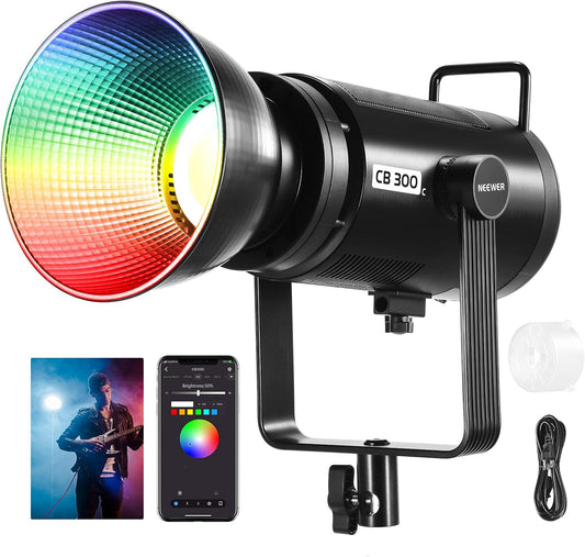 Neewer 300W RGB LED CB300C Video Light Kit