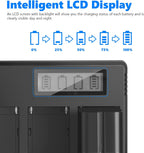 Neewer DF-F970 4-Channel NP-F Battery Charger