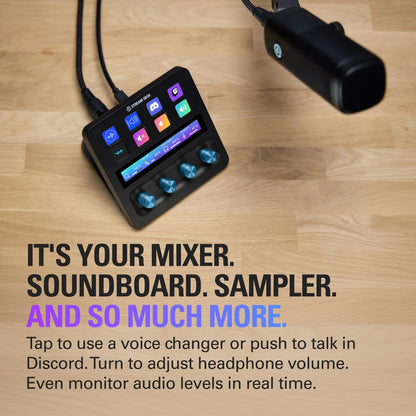 Elgato 20GBM9901 XLR Dock: Stream Deck Audio Interface