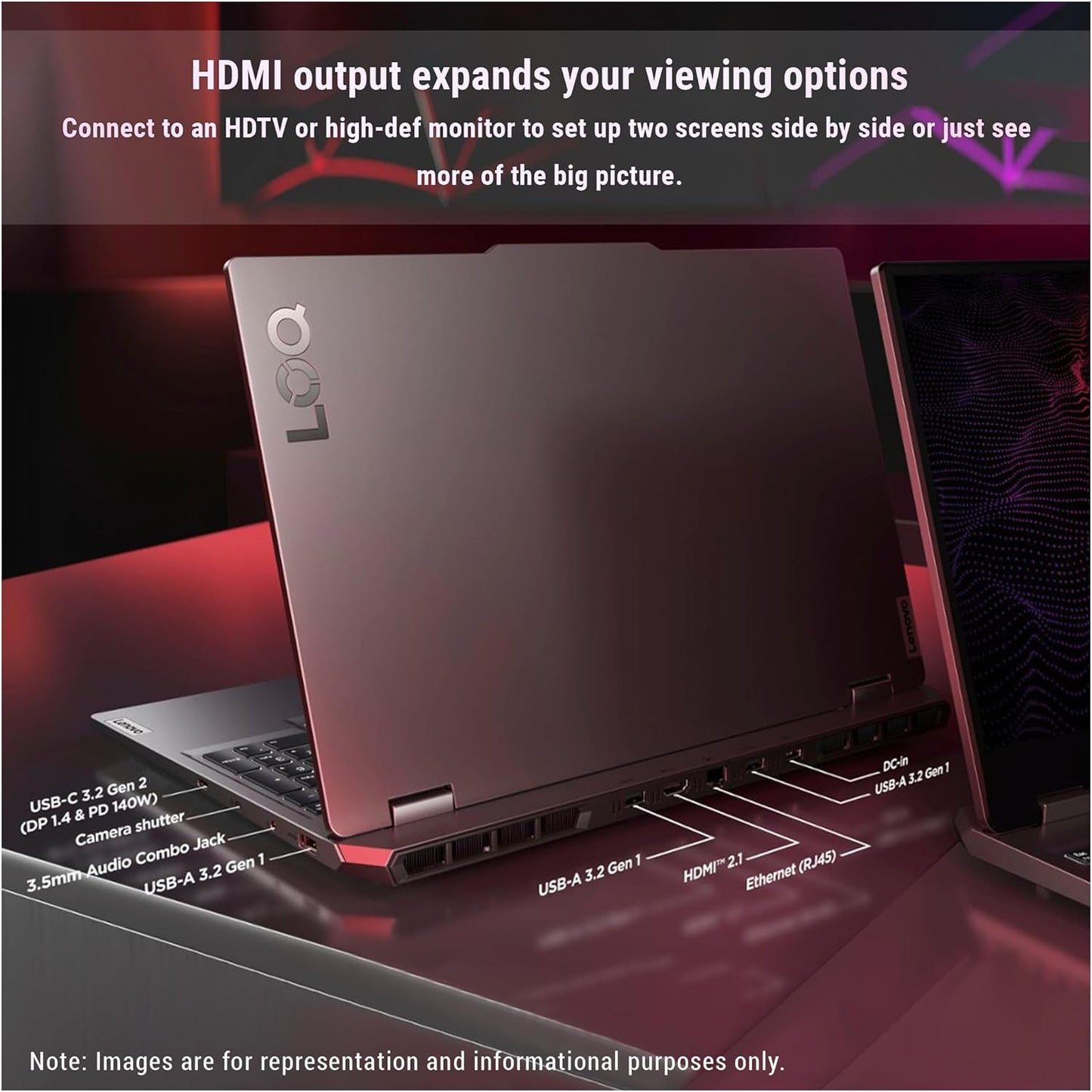 Lenovo LOQ Gaming Laptop Ryzen 7 RTX 4070