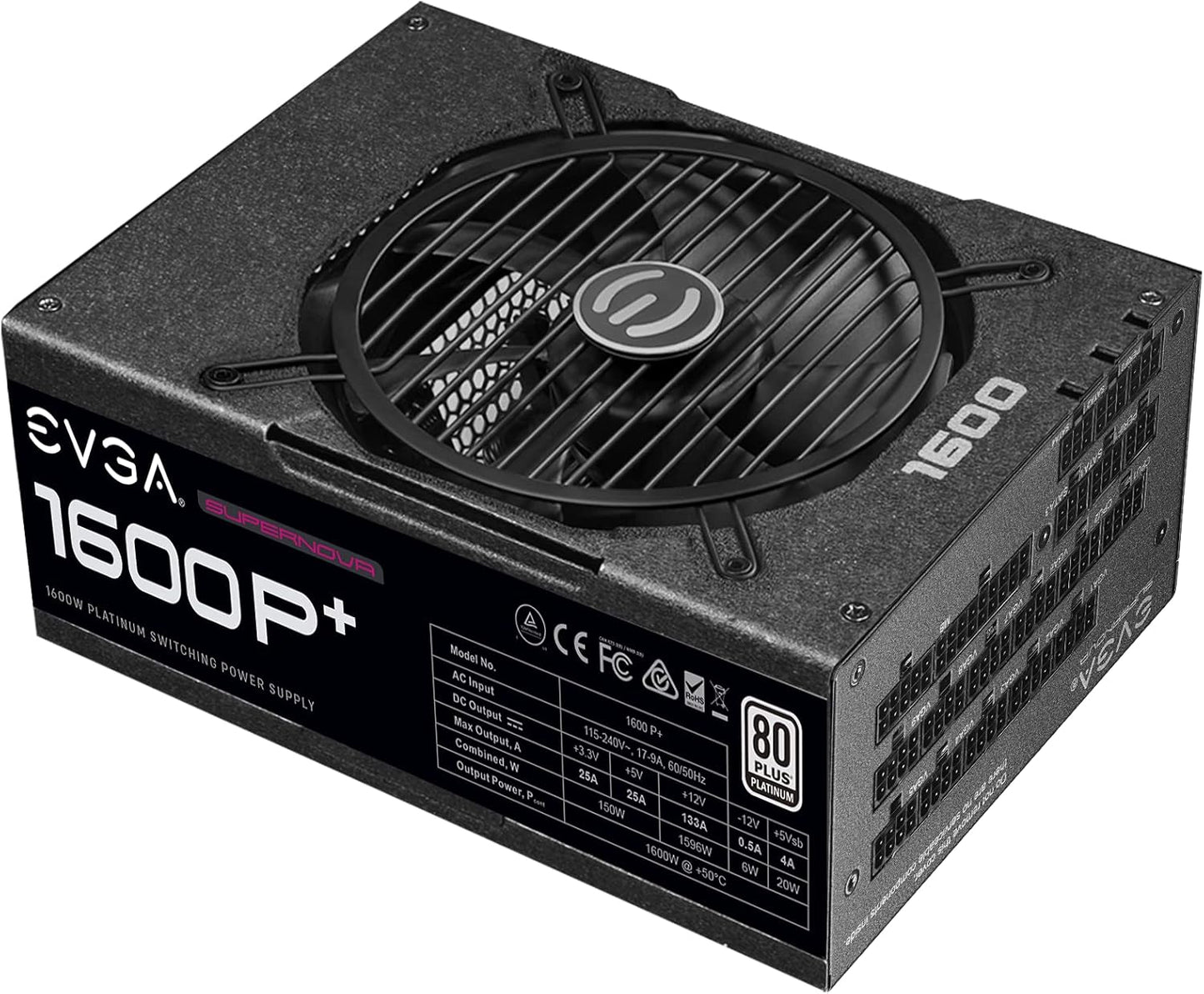 EVGA 220-PP-1600-X1 Supernova 1600 P+ Platinum PSU