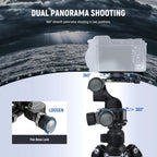 Neewer TH16 3-Way Geared Tripod Head Arca Plate