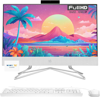 HP All-in-One 21.5" FHD Celeron Desktop PC