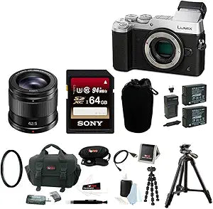 Panasonic DMC-GX8SBODY LUMIX GX8 Body Only (Silver) — main product image