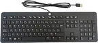 HP 803823-001 Business Black USB Slim Keyboard