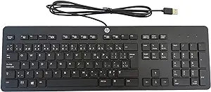 HP 803823-001 Business Black USB Slim Keyboard — main product image