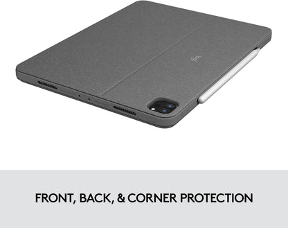 Logitech Combo Touch iPad Pro 12.9" Keyboard Case (Renewed)