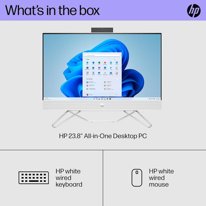 HP 24-cb1210 24" All-in-One Desktop - i5, 8GB RAM, 256 GB SSD, FHD