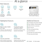 HP 7KW55A#BGJ Color LaserJet Pro Wireless Printer