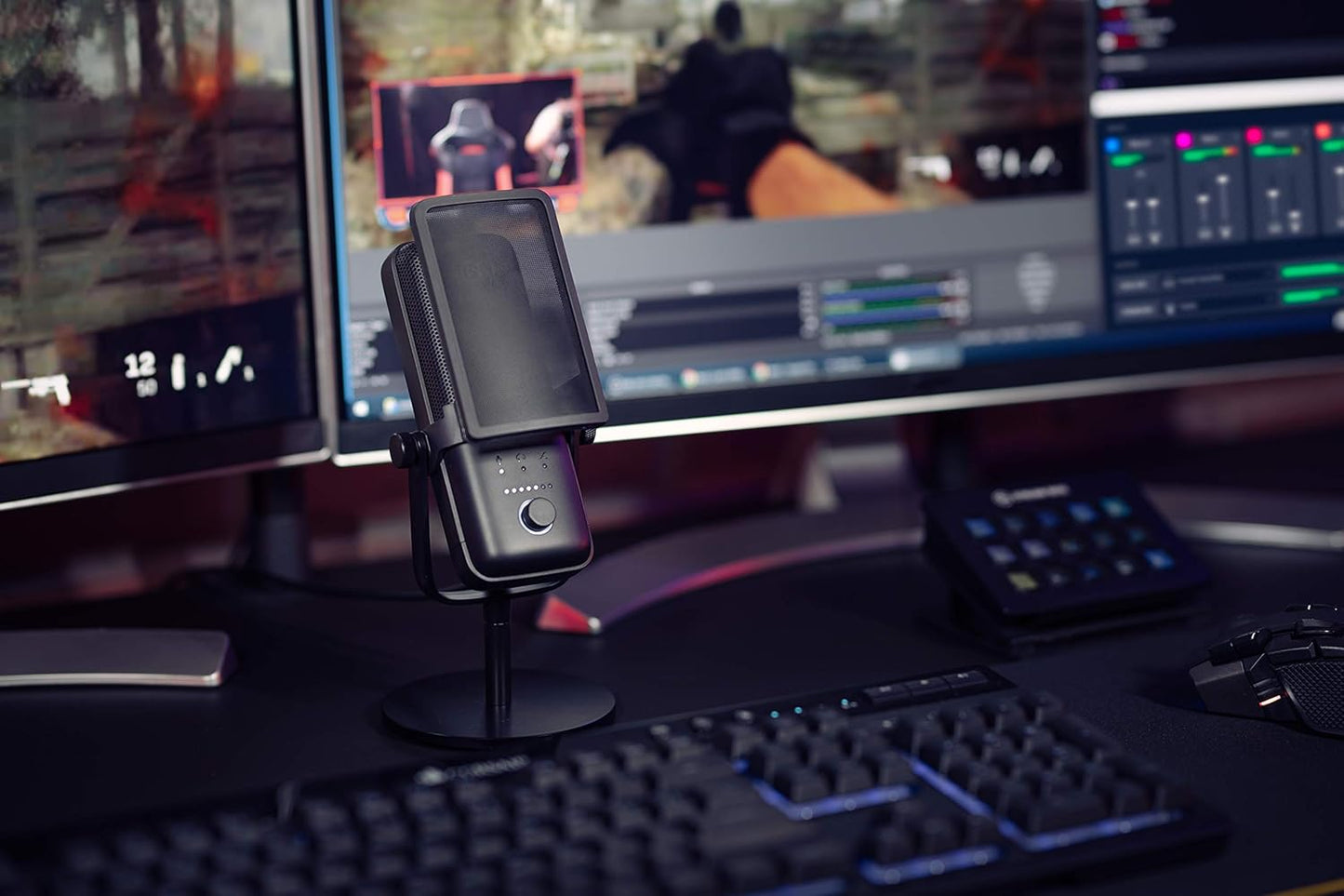 Elgato Wave Shock Mount - Noise Isolation, Pop Filter, Steel Chassis