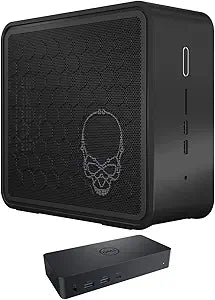 Intel BXNUC9i7QNX1-4331-30552 NUC 9 Gaming Mini Desktop Bundle, Renewed
