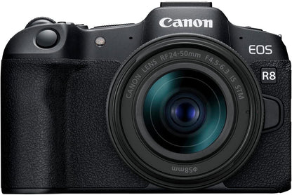 Canon CAN-EOS-R8-RF24-50-KIT EOS R8 Mirrorless Camera RF24-50mm Lens