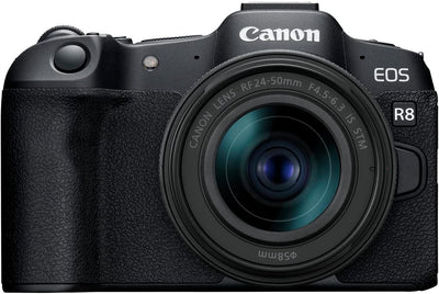 Canon 5803C012 EOS R8 Mirrorless Camera with RF24-50mm Lens