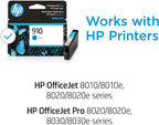 HP 910 Cyan Ink Cartridge OfficeJet Pro Series