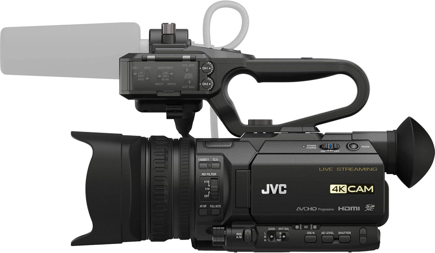 JVC GY-HM250HW House of Worship Streaming Camcorder Bundle
