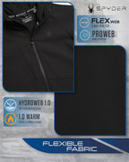 Spyder B SPYDER S SHELL JKT Boys' Fleece-Lined Softshell Jacket