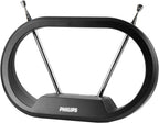 Philips SDV7114A/27 Modern Loop Indoor TV Antenna 4K VHF UHF