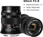 Meike 60mm F2.8 Macro Lens Fuji X Mount