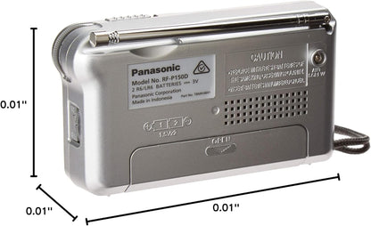 Panasonic RFP-150D Portable AM/FM Pocket Radio