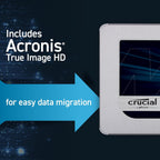Crucial CT1000MX500SSD1 MX500 1TB SATA SSD