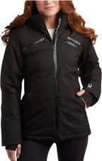 Spyder Women's Snow Jacket Color Block Quilted Winter Jacket