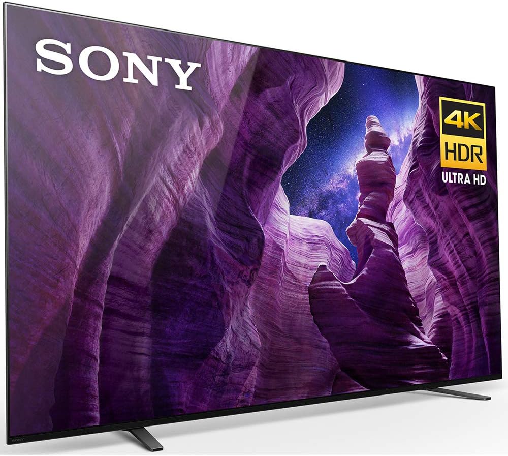 Sony E23SNXBR55A8H 55" OLED 4K TV Bundle