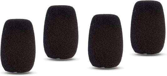 Shure ACVG4WS-B Centraverse Gooseneck Microphone Windscreens Black (4-Pack)