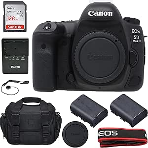 Canon 1483C002 EOS 5D Mark IV DSLR Starter Kit