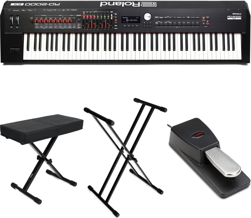 Roland RD-2000 EX 88-Key Digital Piano Essentials Bundle — main product image