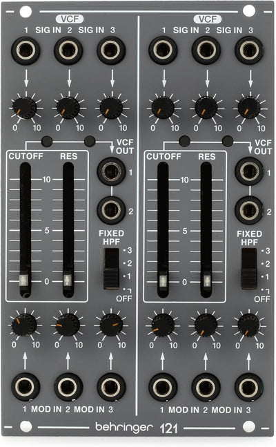 Behringer 121 Dual VCF Eurorack Analog Filter
