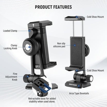 Neewer SP-18 Phone Tripod Mount Arca Swiss