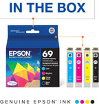 Epson T069120-BCS 69 DURABrite Ultra Ink Black & Color Combo Pack